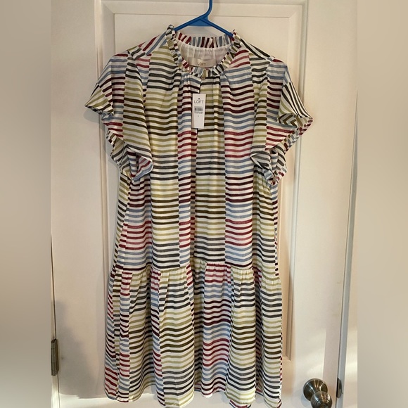 Loft Multi Color Dress - Picture 4 of 4